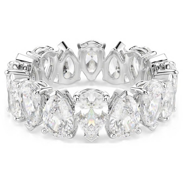 SWAROVSKI MATRIX VITTORE PEAR CUT SILVER - ACCESSORIES JEWELRY RING - 568947