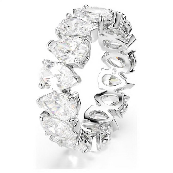 SWAROVSKI MATRIX VITTORE PEAR CUT SILVER - ACCESSORIES JEWELRY RING - 568947