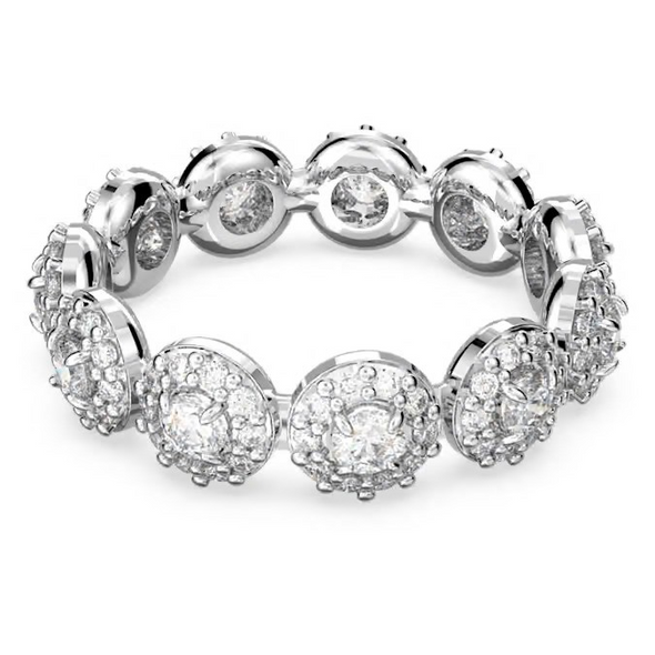 SWAROVSKI UNA ANGELIC ROUND SILVER - ACCESSORIES JEWELRY RING - 564260