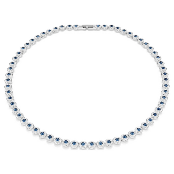 SWAROVSKI UNA ANGELIC SILVER BLUE - ACCESSORIES JEWELRY NECKLACE - 5733402