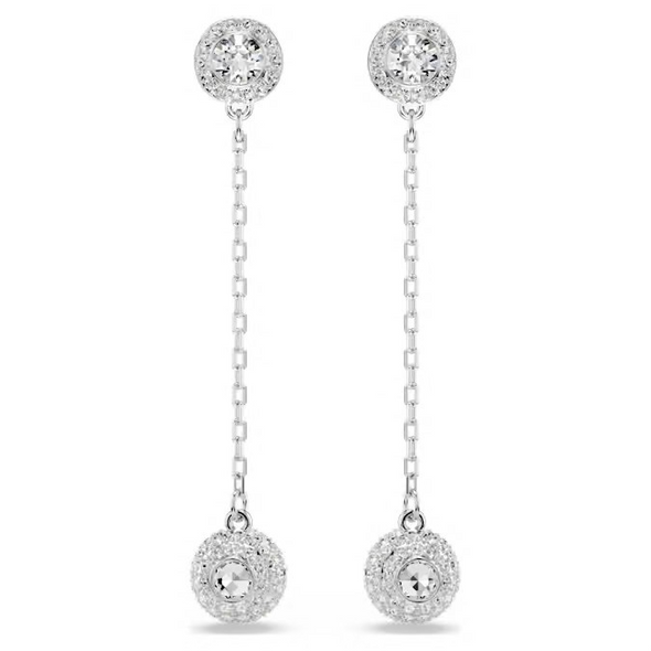 SWAROVSKI UNA ANGELIC DROP SILVER - ACCESSORIES JEWELRY EARRINGS - 5732273