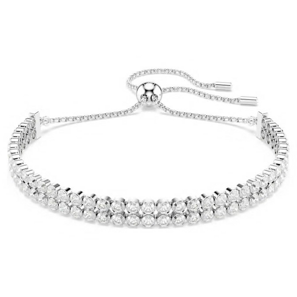 SWAROVSKI MATRIX DOUBLE ROUND CUT SILVER - ACCESSORIES JEWELRY BRACELET - 5678252