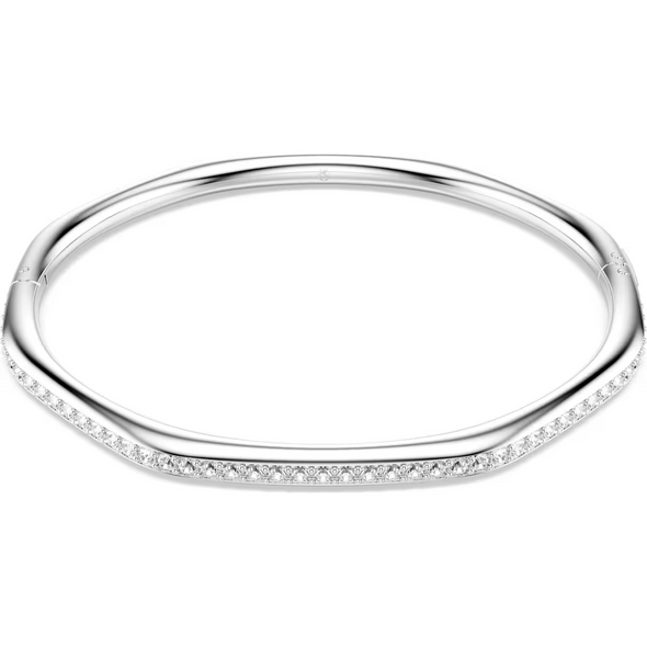 SWAROVSKI DEXTERA BANGLE OCTAGON WHITE - ACCESSORIES JEWELRY BRACELET - 572522