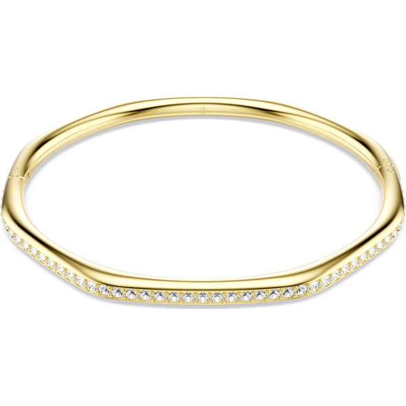 SWAROVSKI DEXTERA BANGLE OCTAGON GOLD - ACCESSORIES JEWELRY BRACELET - 572458