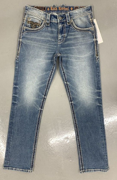 ROCK REVIVAL WES J202 STRAIGHT - MENS JEANS  - RP5811J202R