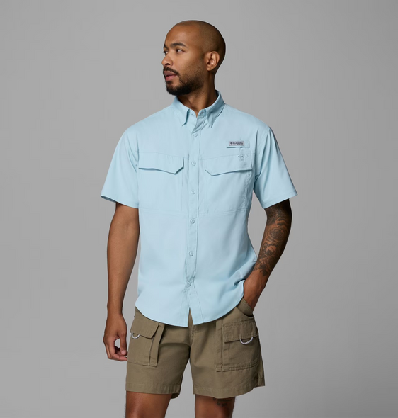 COLUMBIA PFG SKIFF GUIDE MARINE LIGHT - MENS SHIRT  - 2136761482