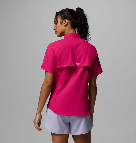 COLUMBIA PFG TAMIAMI II GUAVA PINK - LADIES SHIRT  - 1275711656