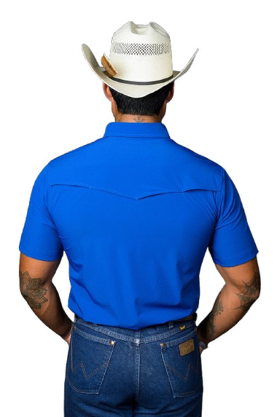 FERREL BLUE SNAP - MENS SHIRT  - FSS1002338