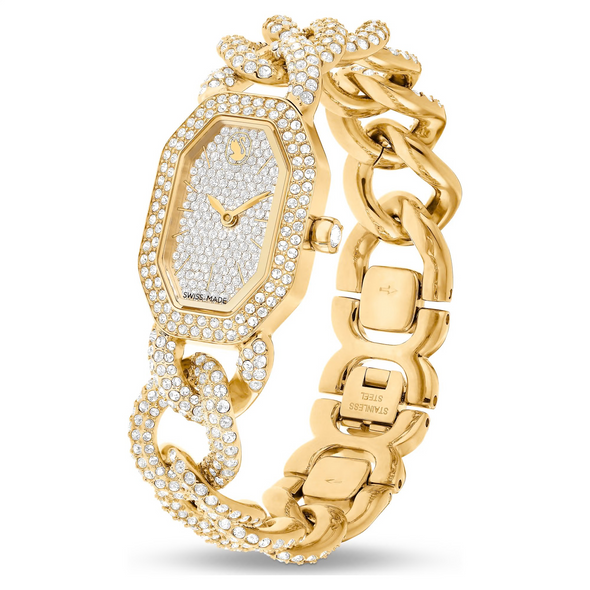 SWAROVSKI DEXTERA CHAIN CRYSTAL GOLD - ACCESSORIES WATCH SWAROVSKI - 5668854