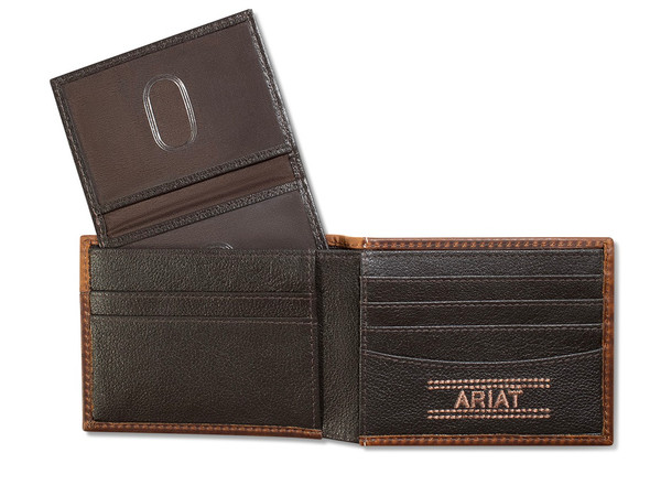 ARIAT BIFOLD PASS CASE BOOT STITCH - ACCESSORIES WALLET  - A3567102