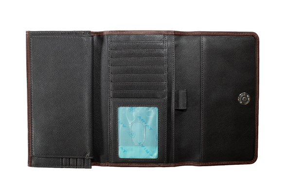 ARIAT TEAGAN STYLE WALLET BROWN - ACCESSORIES WALLET  - A770019102