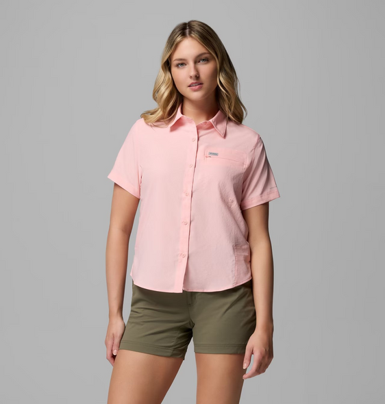 COLUMBIA SILVER RIDGE PINK SAND - LADIES SHIRT  - 2155681669