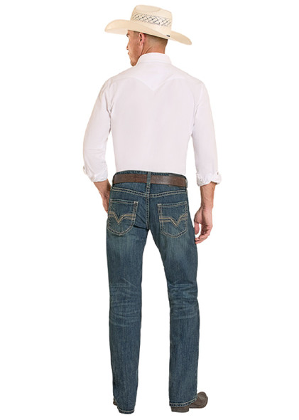 ROCK & ROLL ROPE STRETCH PISTOL STRAIGHT - MENS JEANS  - BM1PD08584