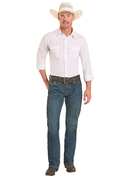 ROCK & ROLL ROPE STRETCH PISTOL STRAIGHT - MENS JEANS  - BM1PD08584