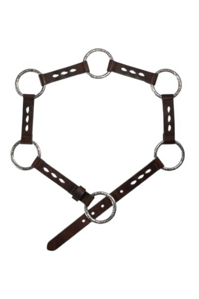 ANGEL RANCH ENGRAVED CONNECTING RINGS - ACCESSORIES BELT LADIES - D140012002
