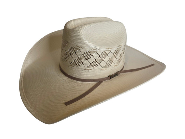 AMERICAN HAT COMPANY RANCHER CROWN 20X STAR DIAMOND - HAT STRAWS  - 6300RC