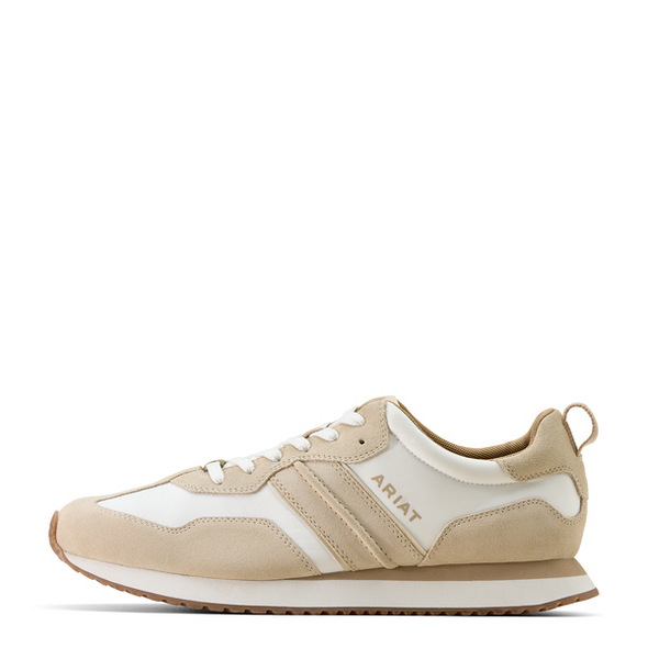 ARIAT RANCH RUNNER CREAM SUEDE - FOOTWEAR MEN'S  - 10074197