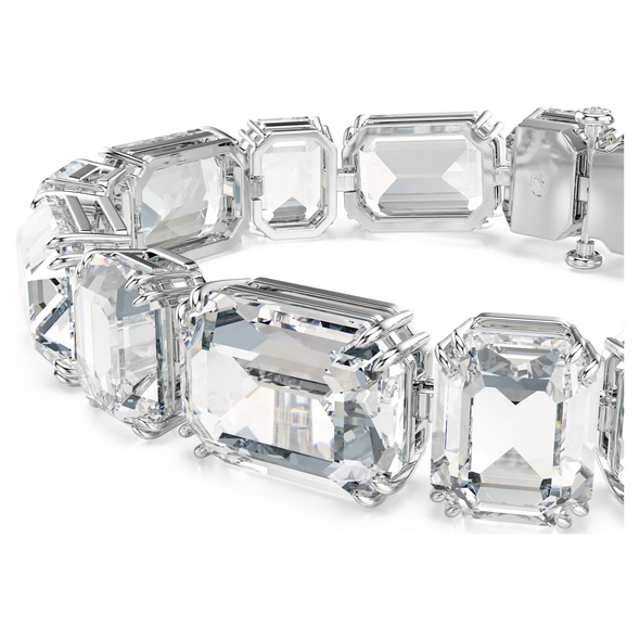 SWAROVSKI MILLENIA OCTAGON WHITE SILVER - ACCESSORIES JEWELRY BRACELET - 5705770