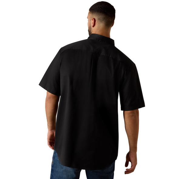 ARIAT LIGHTWEIGHT TWILL BLACK - MENS SHIRT  - 10073432