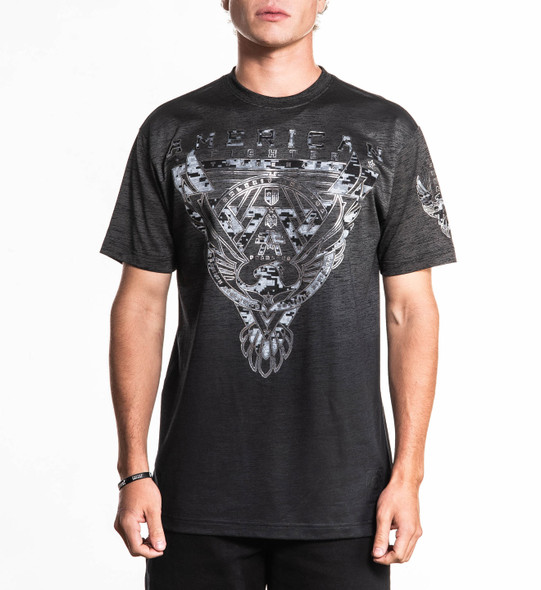 AMERICAN FIGHTER ENDERS BLACK MASS - MENS TEE  - FM16427