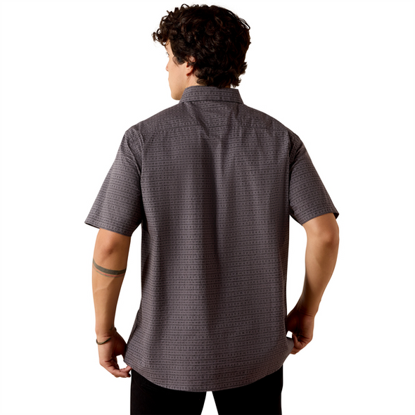 ARIAT MAXUS MODERN NIGHTSHADOW PRINT - MENS SHIRT  - 10073647