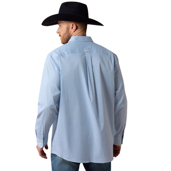 ARIAT BLISSFUL BLUE MEDALLION PRINT - MENS SHIRT  - 10071589