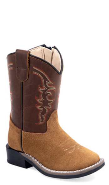 OLD WEST TODDLER SUEDE BROWN - BOOT KIDS BOYS - BSI1987