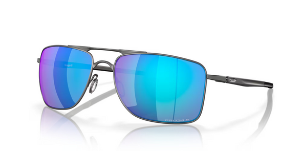 OAKLEY GAUGE 8 GUNMETAL SAPHIRE POLAR - SUNGLASS OAKLEY  - OO4124-06