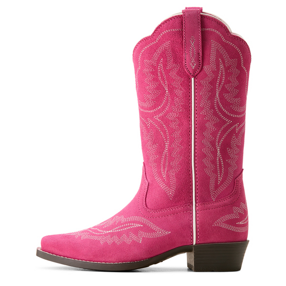 ARIAT CASANOVA HAUTE PINK SUEDE - BOOT KIDS GIRLS - 10053780