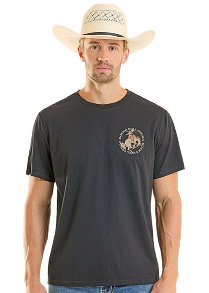 ROCK & ROLL TILL DEATH US APART BLACK - MENS TEE  - BU21T08867