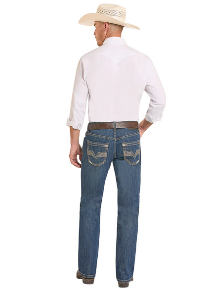 ROCK & ROLL PISTOL STRAIGHT DARK VINTAGE - MENS JEANS  - BM1PD08580