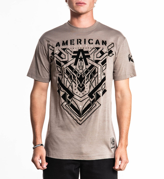 AMERICAN FIGHTER CUNNINGHAM DESERT TAUPE - MENS TEE  - FM16430