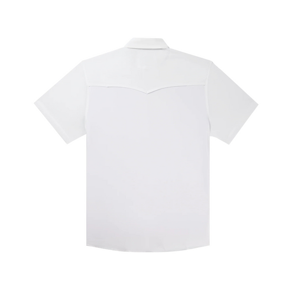 PONCHO  DEL RIO WHITE - MENS SHIRT  - DEL RIO