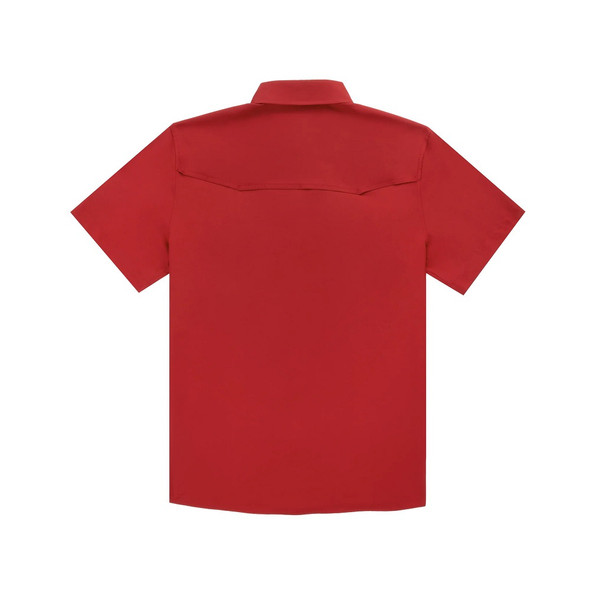 PONCHO  THE NOSE GUARD CRIMSON - MENS SHIRT  - THE NOSE GUARD