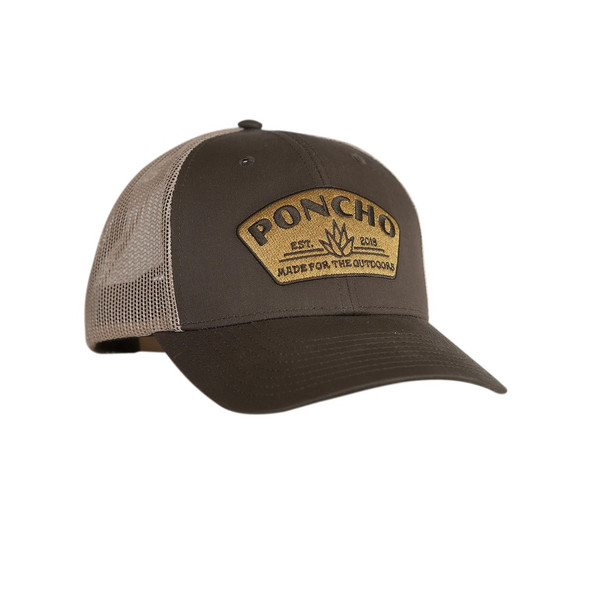 PONCHO  MOSS AGAVE TRUCKER HAT - HATS CAP  - MOSS AGAVE TRUCKER HAT