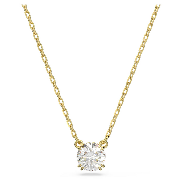 SWAROVSKI STILLA PENDANT WHITE GOLD TONE - ACCESSORIES JEWELRY NECKLACE - 5636703
