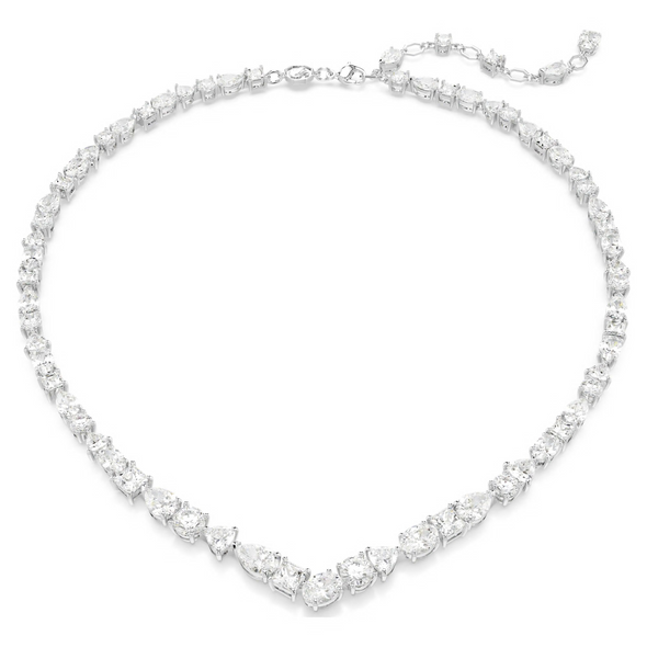 SWAROVSKI MESMERA SILVER MIXED CUT WHITE - ACCESSORIES JEWELRY NECKLACE - 5665242