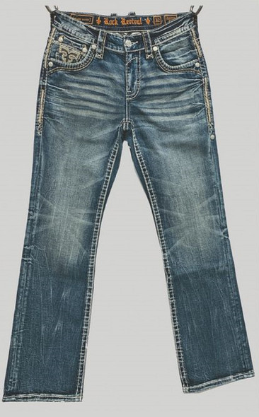 ROCK REVIVAL ANDREW B200 BOOTCUT - MENS JEANS  - RP5818B200R