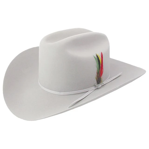 STETSON RANCHER SILVER GREY 6X 4" BRIM - HAT FELTS  - SFRNCH-014088