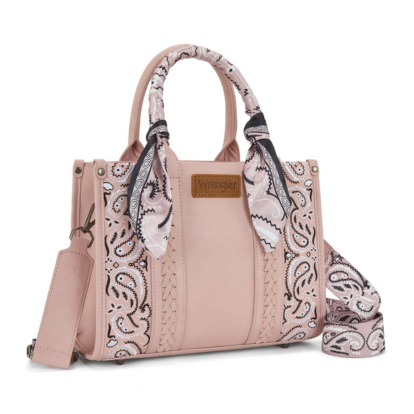 MONTANA WEST BRAIDED PINK DESERT PAISLEY - LADIES PURSES  - WG331-8120SPK