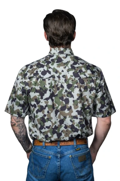 FERREL SNAP CAMO PRINT - MENS SHIRT  - FPS1002322