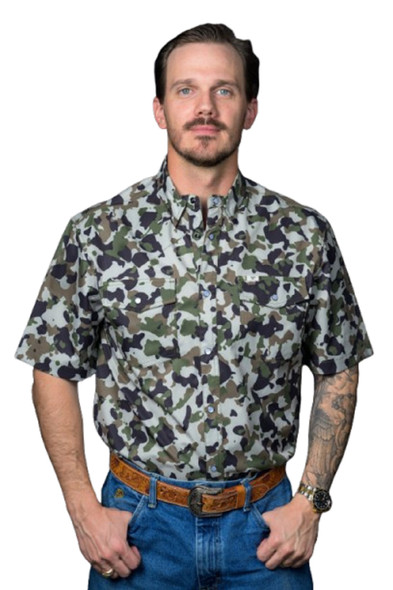FERREL SNAP CAMO PRINT - MENS SHIRT  - FPS1002322