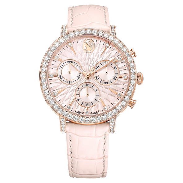 SWAROVSKI MATRIX TENNIS CHRONO PINK - ACCESSORIES WATCH  - 5698300