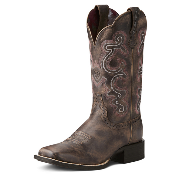 ARIAT QUICKDRAW TACK CHOCOLATE - BOOT LADIES  - 10021616