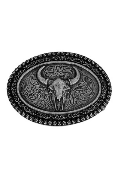 ATTITUDE BY MONTANA SILVERSMITHS FRONTIER PRIDE BUFFALO - ACC BUCKLE  - A1081