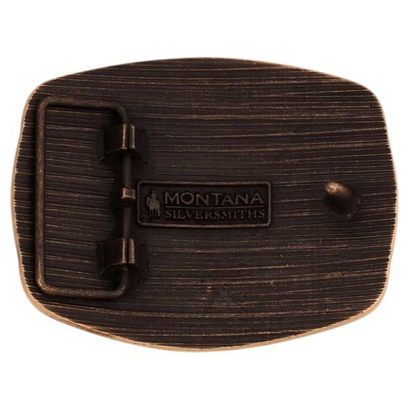 ATTITUDE BY MONTANA SILVERSMITHS SENTINEL EAGLE ANTIQUE BRONZE - ACC BUCKLE  - A1088C