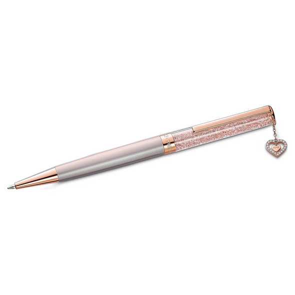 SWAROVSKI CRYSTALLINE HEART ROSE GOLD - ACCESSORIES PEN  - 5527536