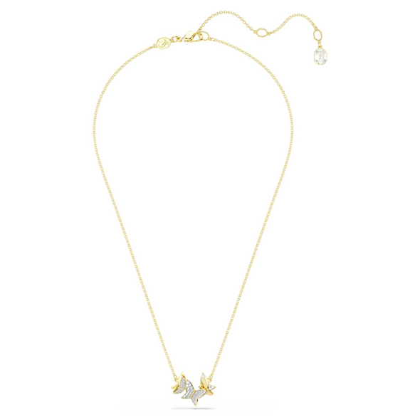 SWAROVSKI IDYLLIA LILIA GOLD BUTTERFLY - ACCESSORIES JEWELRY NECKLACE - 5736068