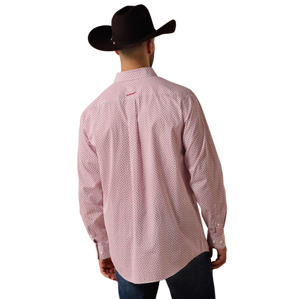 ARIAT WF WILDE RHUBARB LEAF PRINT - MENS SHIRT  - 10073689