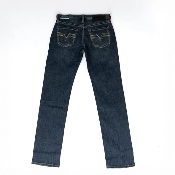 ROCK & ROLL TONE PLEATHER EMB REVOLVER - MENS JEANS  - BM1RD09126